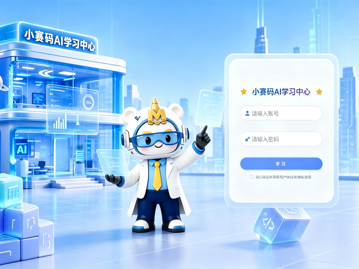 小赛码AI学习中心全新改版,还有小Q宠物快来领!